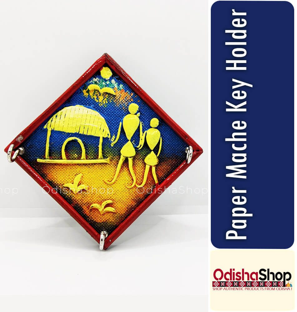 Read more about the article Paper Mache Key Holder